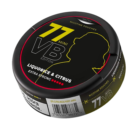 77 Liquorice & Citrus VB Edition Mini 20 mg/pouch (40 mg/g)