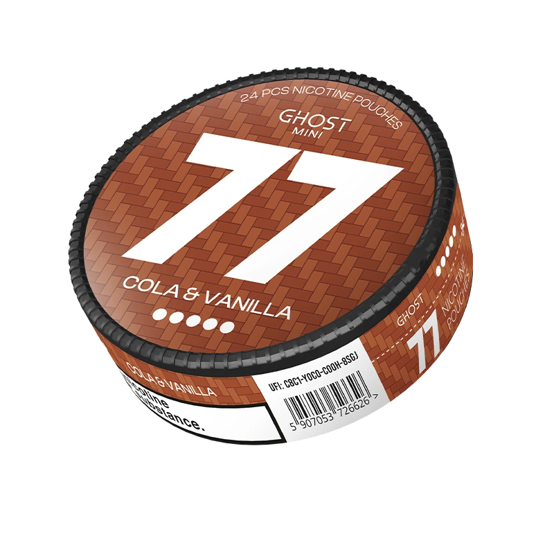77 Ghost Mini Cola & Vanilla 20 mg/pouch (40 mg/g)