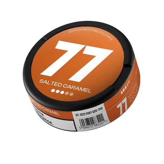 77 Salted Caramel 10.4 mg/pouch (16 mg/g)