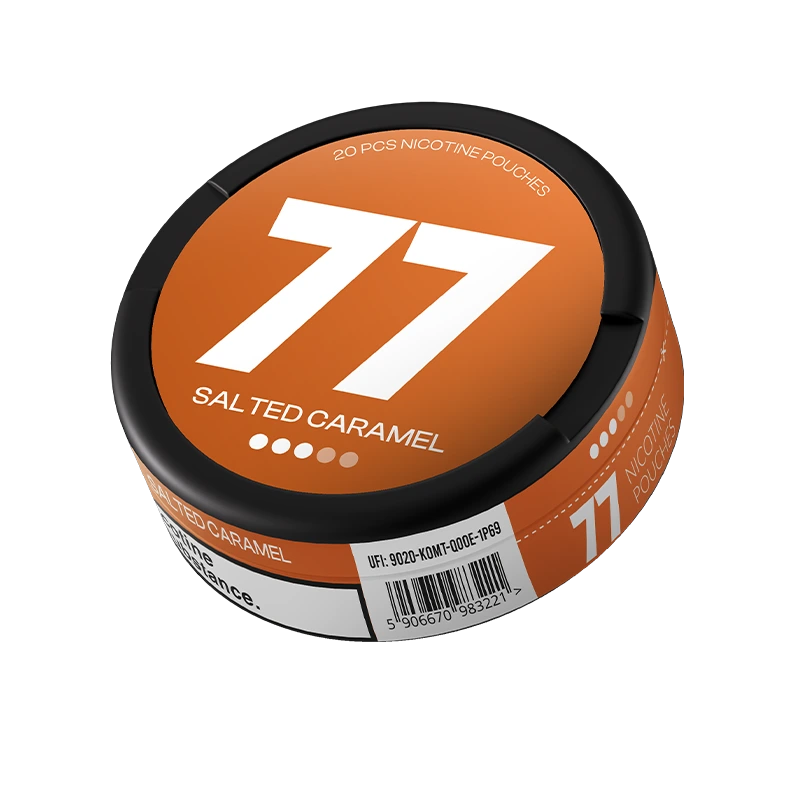 77 Salted Caramel 10.4 mg/pouch (16 mg/g)