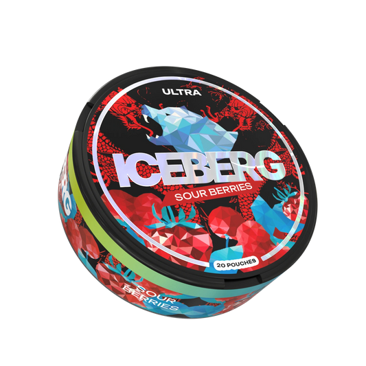 Iceberg Ultra Sour Berries 16.8 mg/pouch (28 mg/g)