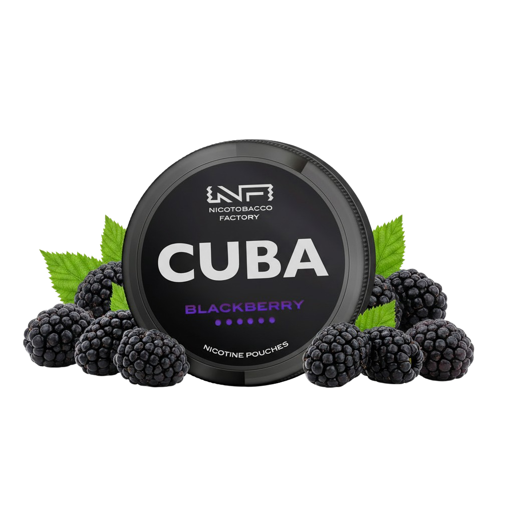 Cuba Black Blackberry 20 mg/pouch (30 mg/g)