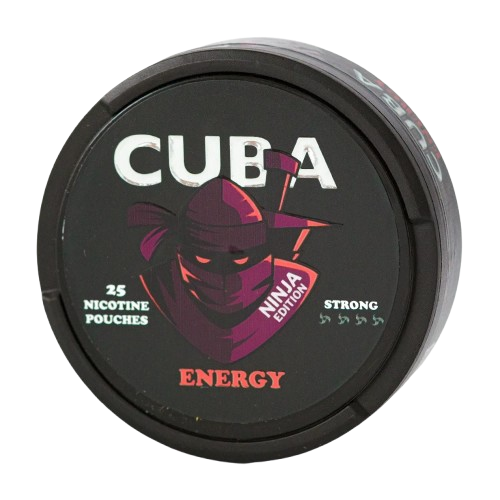 Cuba Ninja Energy 20 mg/pouch (38.4 mg/g)