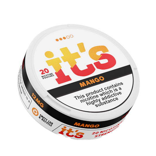 It's Mango 20 mg/pouch (26.6 mg/g)