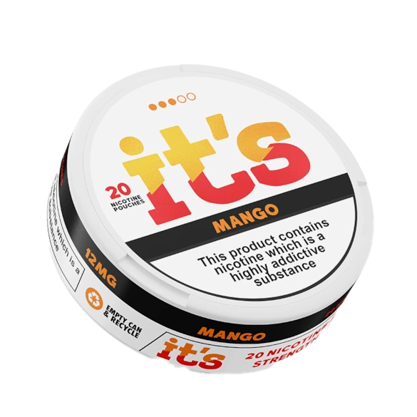 It's Mango 20 mg/pouch (26.6 mg/g)