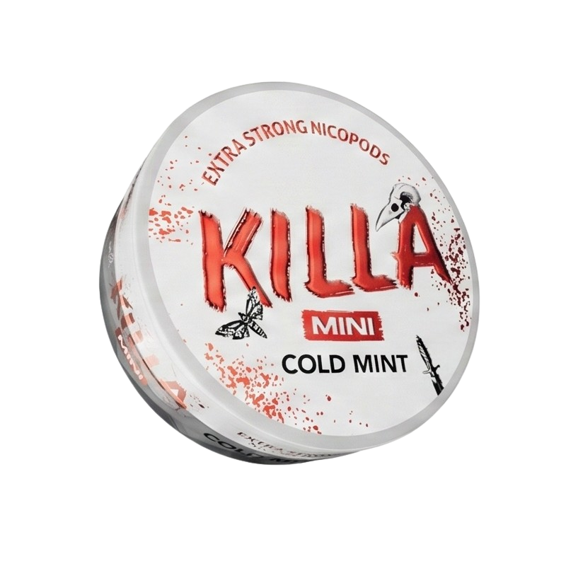 Killa Mini Cold Mint 8.25 mg/pouch (16 mg/g)