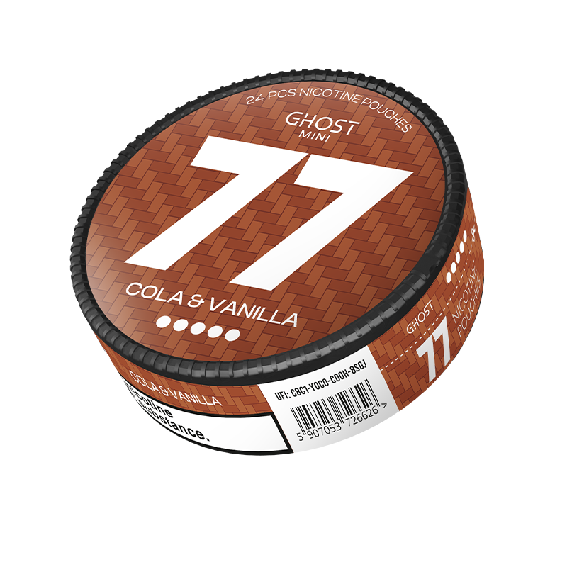 77 Cola & Vanilla 20 mg/pouch (40 mg/g)