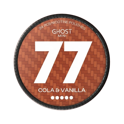 77 Ghost Mini Cola & Vanilla 20 mg/pouch (40 mg/g)