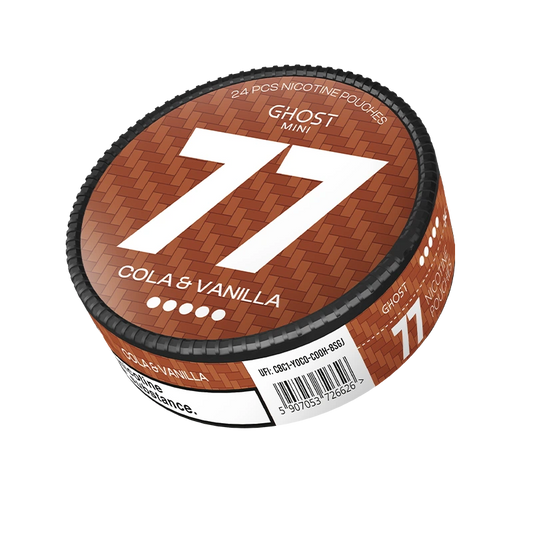 77 Ghost Mini Cola & Vanilla 20 mg/pouch (40 mg/g)