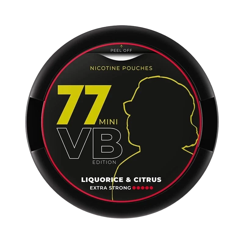 77 VB Edition Mini Liquorice & Citrus 20 mg/pouch (40 mg/g)