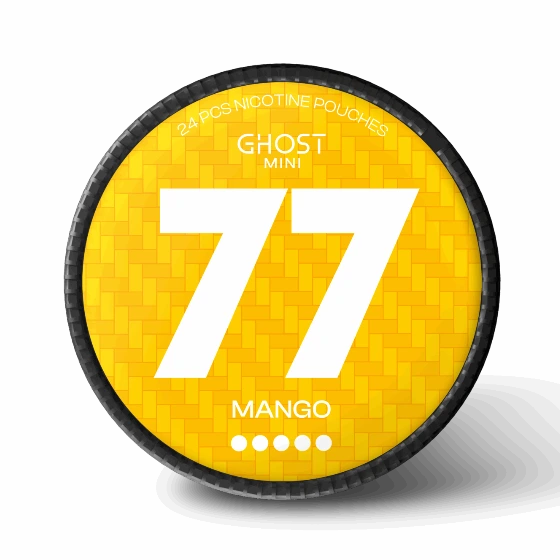 77 Ghost Mini Mango 20 mg/pouch (40 mg/g)