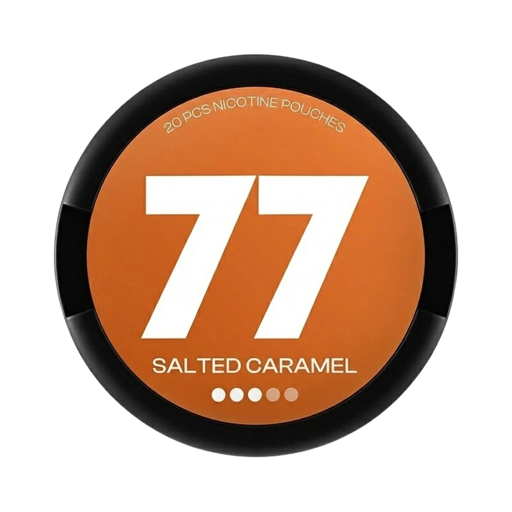 77 Salted Caramel 10.4 mg/pouch (16 mg/g)