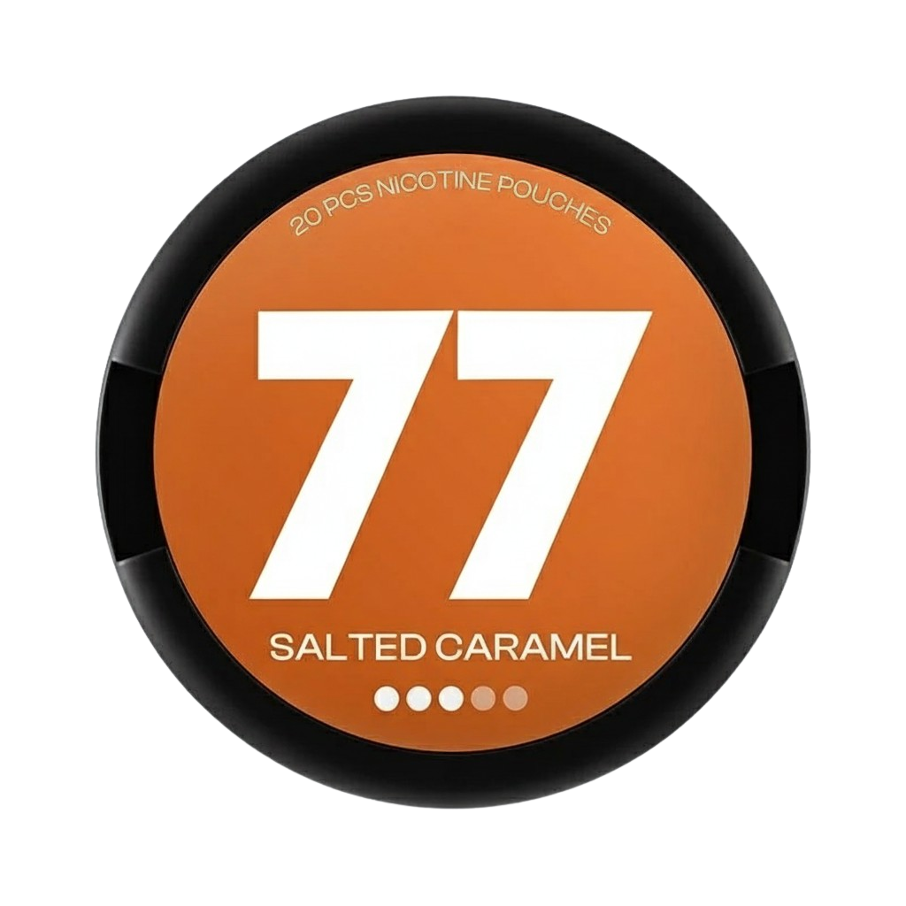 77 Salted Caramel 10.4 mg/pouch (16 mg/g)