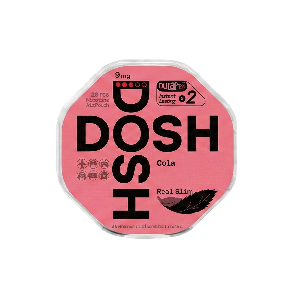 DOSH Cola 9 mg/pouch (94 mg/g)