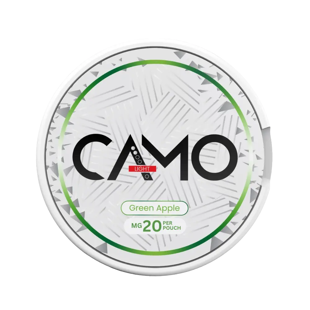 Camo Green Apple 20 mg/pouch (26.6 mg/g)