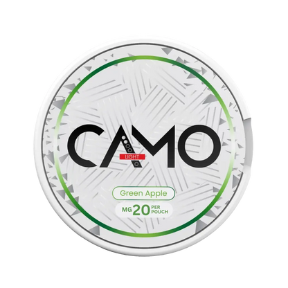 Camo Green Apple 20 mg/pouch (26.6 mg/g)