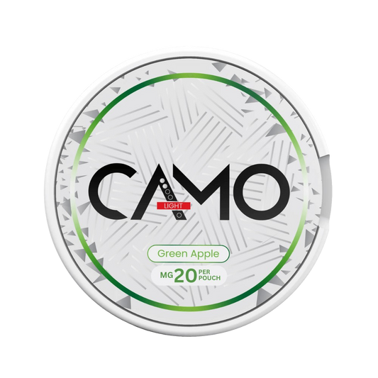 Camo Green Apple 20 mg/pouch (26.6 mg/g)