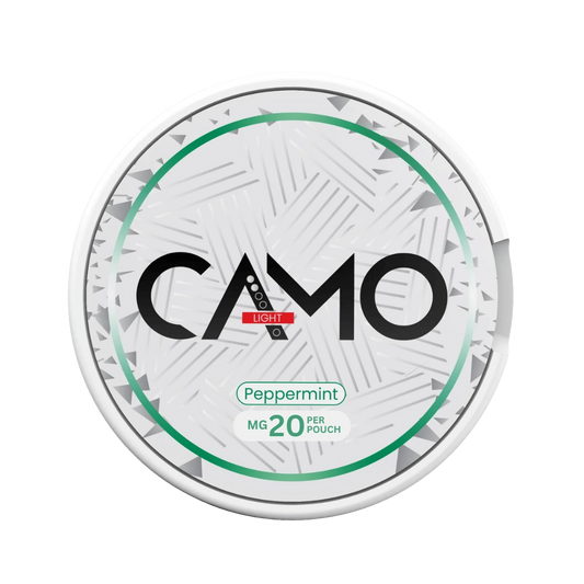 Camo Peppermint 20 mg/pouch (26.6 mg/g)