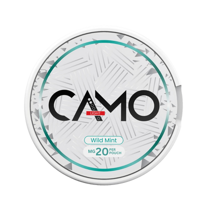 Camo Wild Mint 20 mg/pouch (26.6 mg/g)