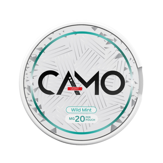 Camo Wild Mint 20 mg/pouch (26.6 mg/g)