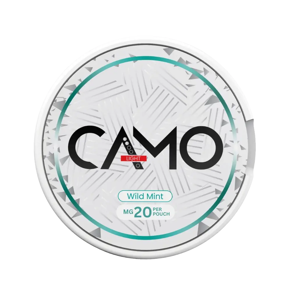 Camo Wild Mint 20 mg/pouch (26.6 mg/g)