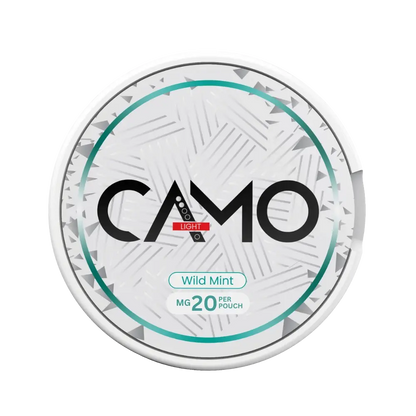 Camo Wild Mint 20 mg/pouch (26.6 mg/g)