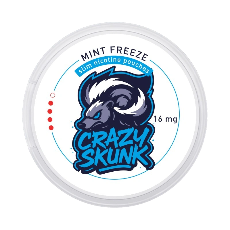 CRAZY SKUNK Mint Freeze 16 mg/pouch (32 mg/g)