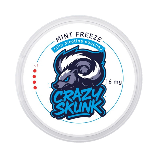 CRAZY SKUNK Mint Freeze 16 mg/pouch (32 mg/g)