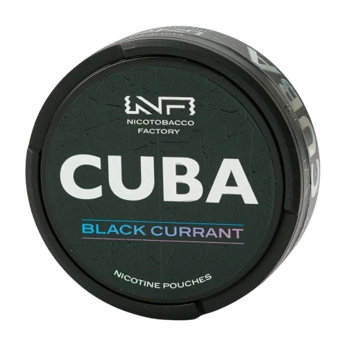 Cuba Black Blackcurrant 20 mg/pouch (30 mg/g)