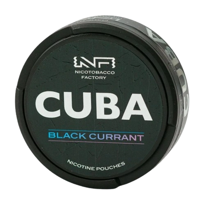 Cuba Black Blackcurrant 20 mg/pouch (30 mg/g)