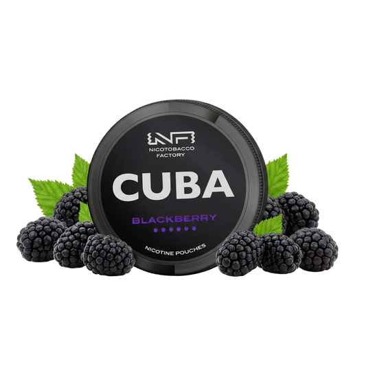 Cuba Black Blackberry 20 mg/pouch (30 mg/g)