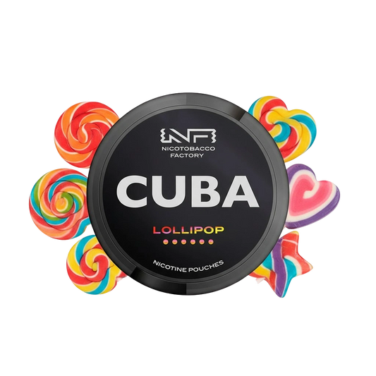 Cuba Black Lollipop 20 mg/pouch (30 mg/g)