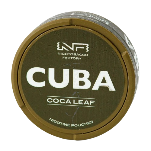 Cuba Exclusive Coca Leaf 20 mg/pouch (30 mg/g)