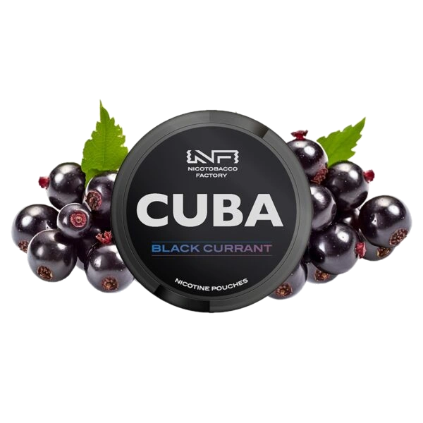 Cuba Black Blackcurrant 20 mg/pouch (30 mg/g)