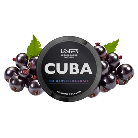 Cuba Black Blackcurrant 20 mg/pouch (30 mg/g)