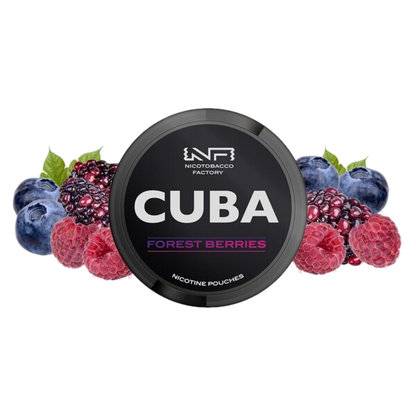 Cuba Black Forest Berries 20 mg/pouch (30 mg/g)
