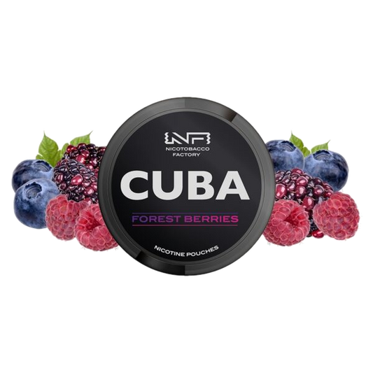 Cuba Black Forest Berries 20 mg/pouch (30 mg/g)