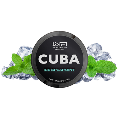 Cuba Black Ice Spearmint 20 mg/pouch (30 mg/g)