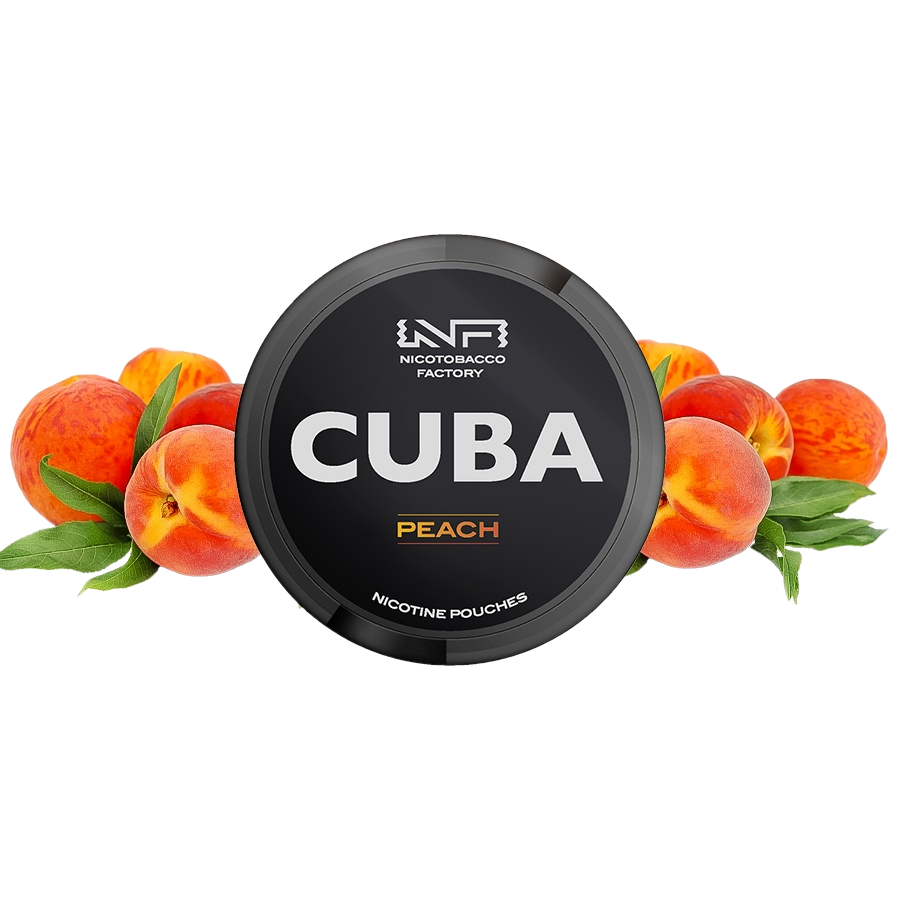 Cuba Black Peach 20 mg/pouch (30 mg/g)