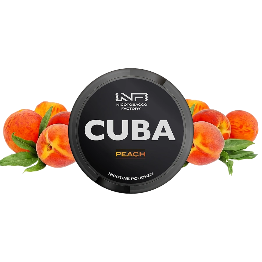 Cuba Black Peach 20 mg/pouch (30 mg/g)