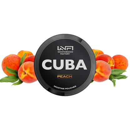 Cuba Black Peach 20 mg/pouch (30 mg/g)