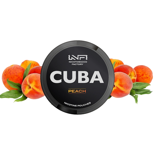 Cuba Black Peach 20 mg/pouch (30 mg/g)