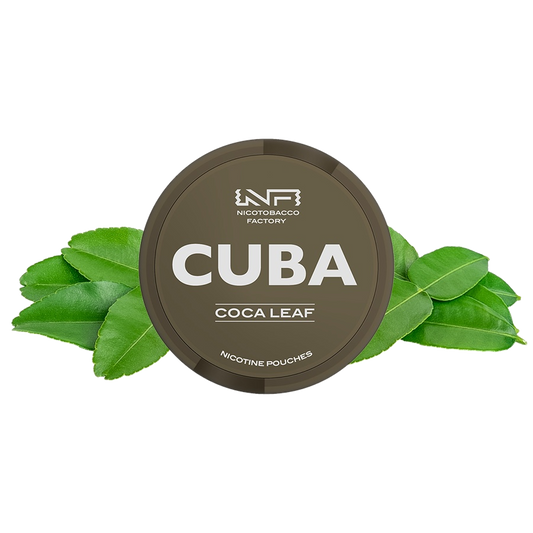 Cuba Exclusive Coca Leaf 20 mg/pouch (30 mg/g)