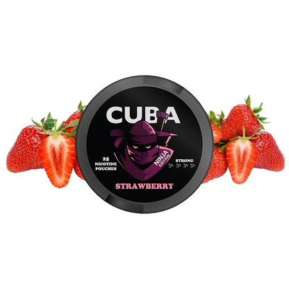 Cuba Ninja Strawberry 20 mg/pouch (38.4 mg/g)