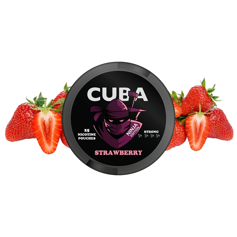 Cuba Ninja Strawberry 20 mg/pouch (38.4 mg/g)