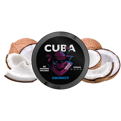Cuba Ninja Coconut 20 mg/pouch (38.4 mg/g)