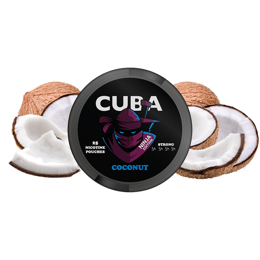 Cuba Ninja Coconut 20 mg/pouch (38.4 mg/g)