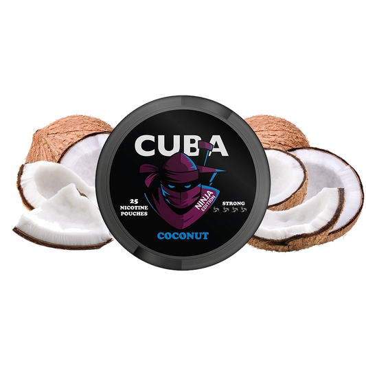 Cuba Ninja Coconut 20 mg/pouch (38.4 mg/g)
