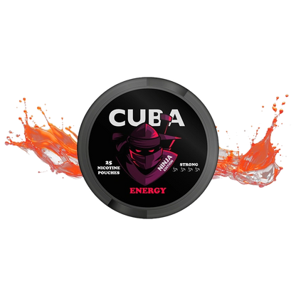 Cuba Ninja Energy 20 mg/pouch (38.4 mg/g)