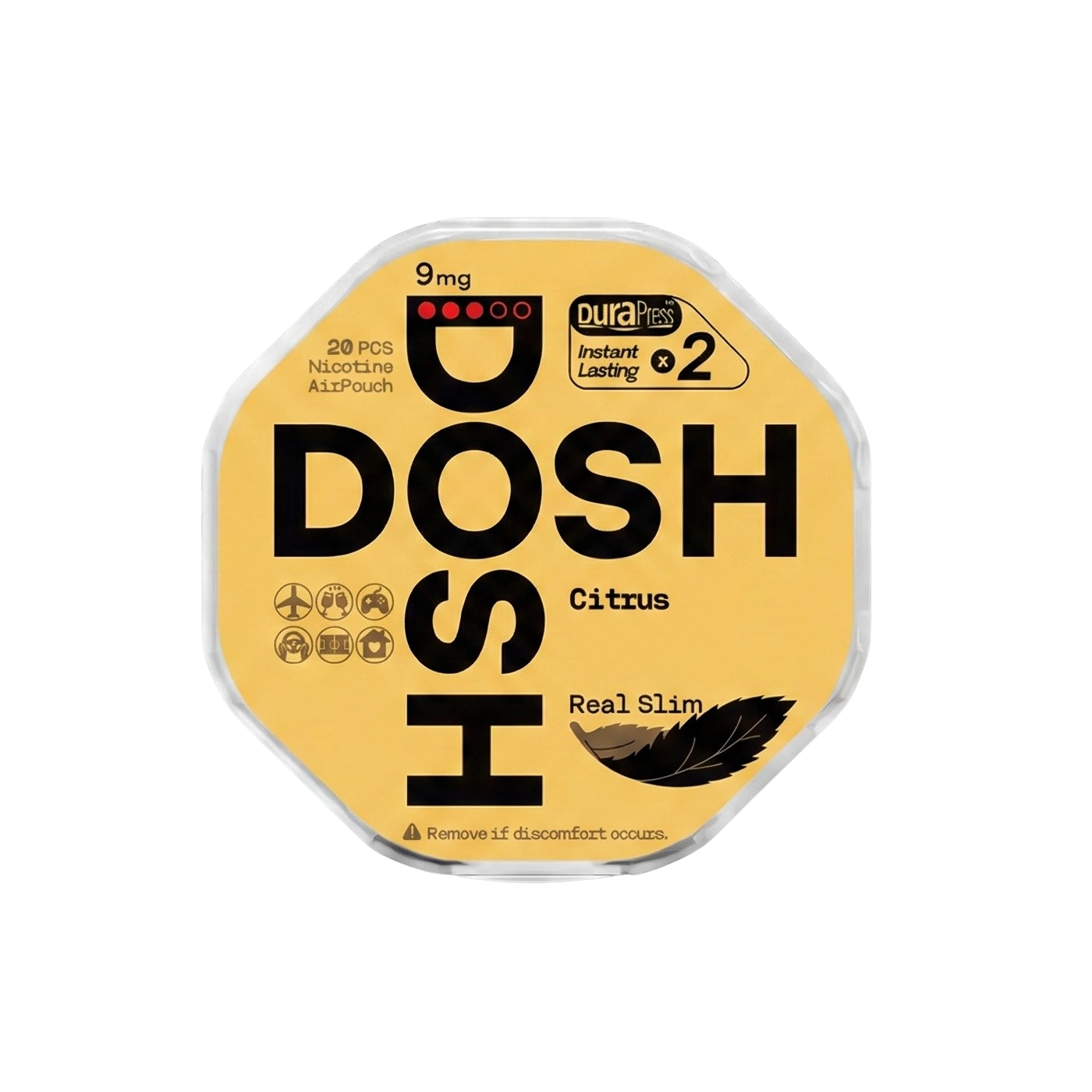 DOSH Citrus 9 mg/pouch (94 mg/g)